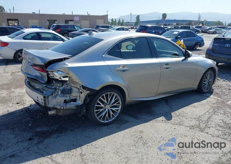2015 Lexus Is 250 из США, поврежденный, VIN JTHBF1D22F5058579